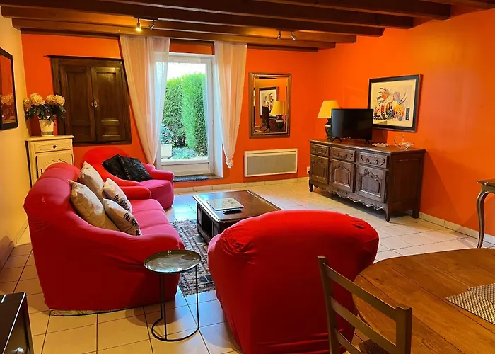 De Charme Avec Terrasse Près De Bourbonne-les-bains, 2 Chambres, Poêle à Bois, Wifi Inclus - Fr-1-589-118 Hébergement de vacances Lironcourt